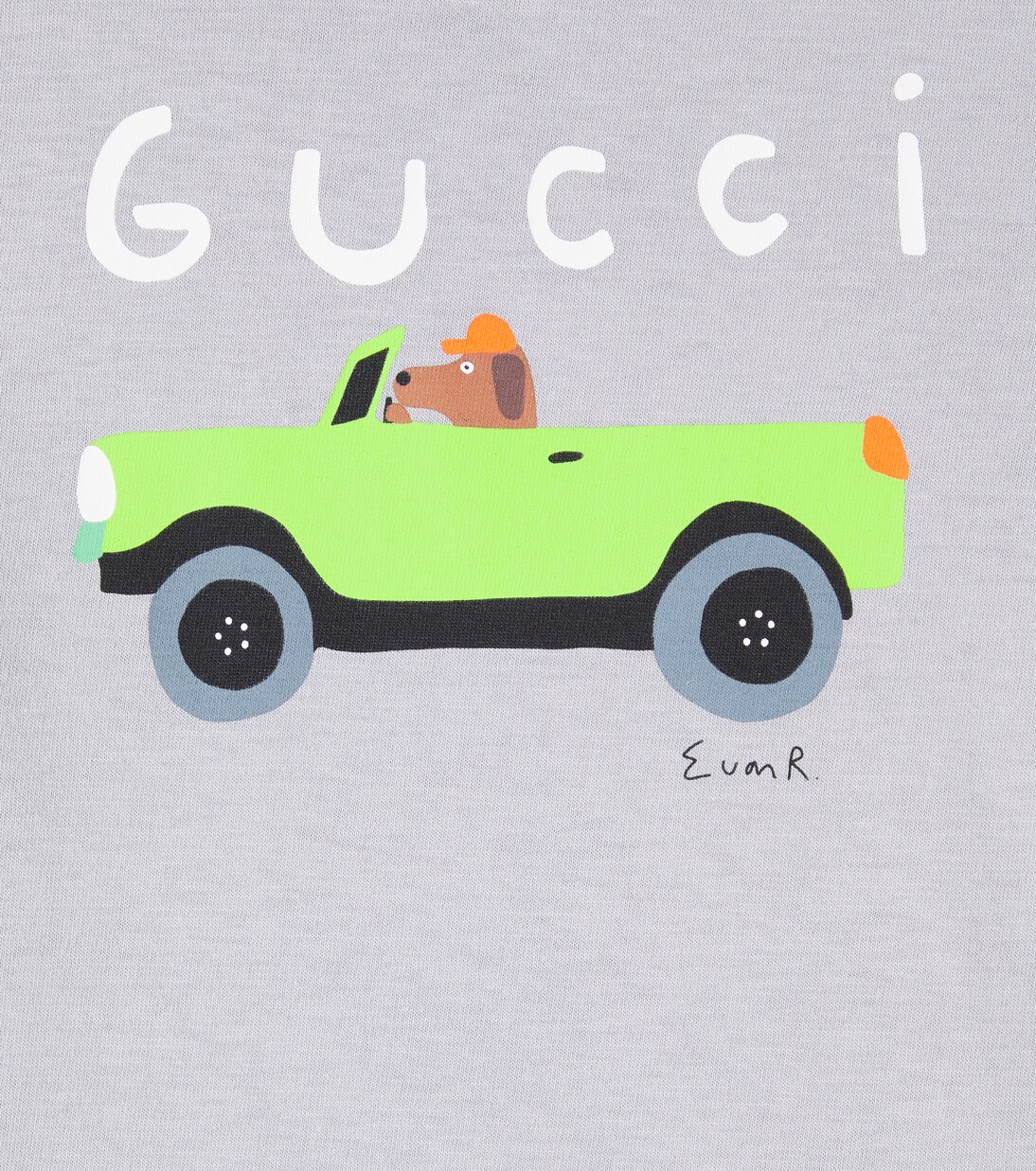 x Euan Roberts Baby printed cotton jersey T-shirt | Gucci Kids