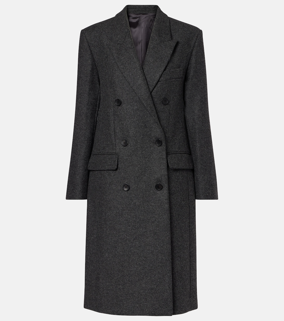 Irene double-breasted virgin wool coat | Isabel Marant
