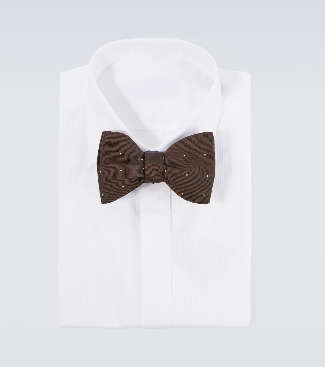 Polka-dot silk bow tie | Dunhill