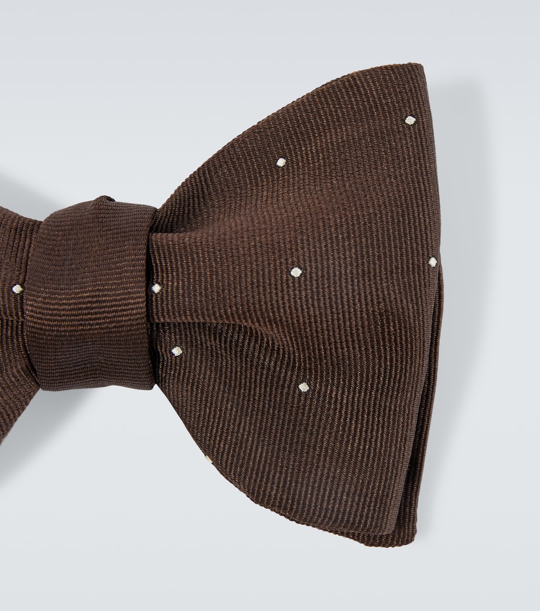 Polka-dot silk bow tie | Dunhill