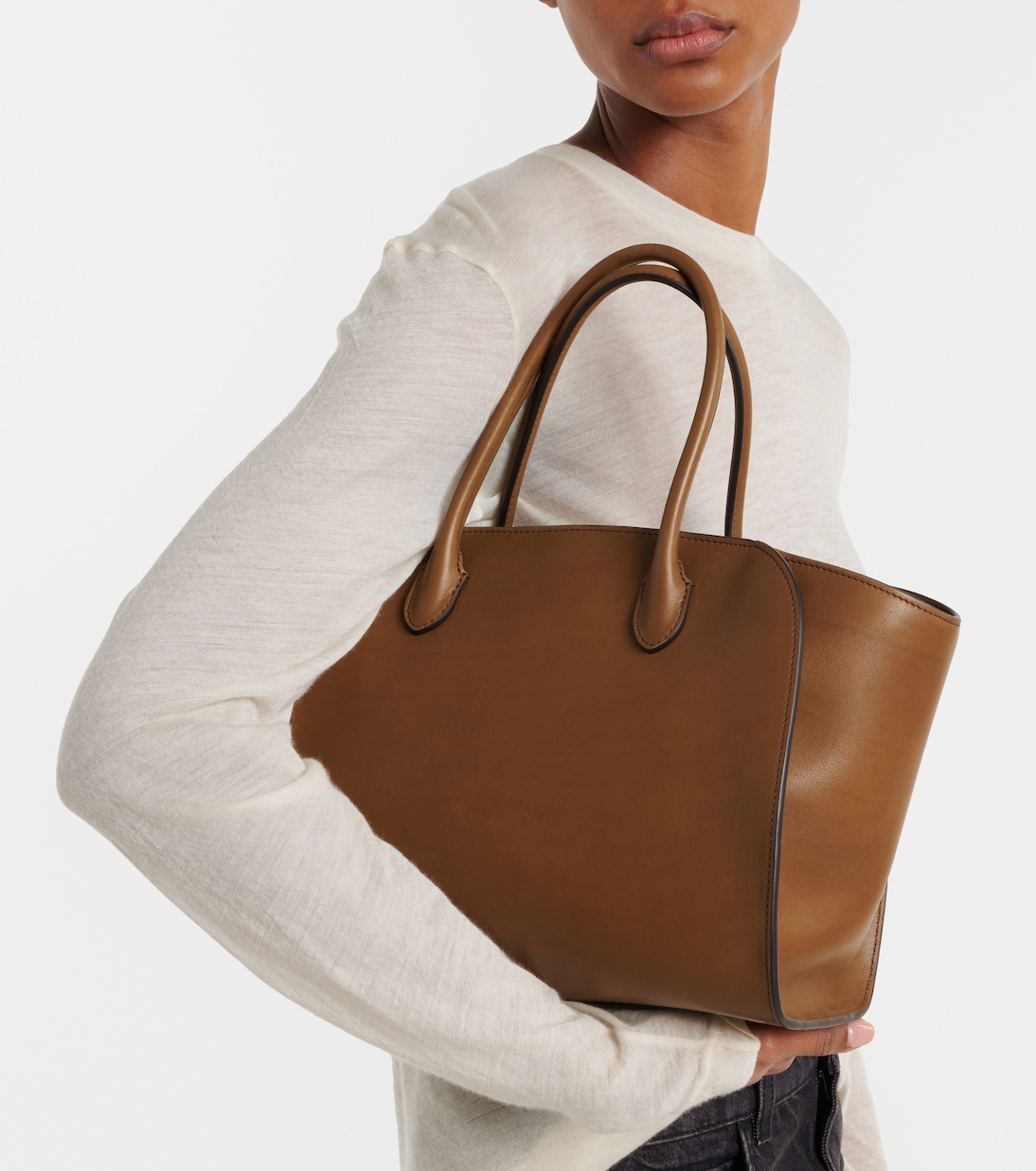 Tote Bag Marlo 12 aus Leder | The Row