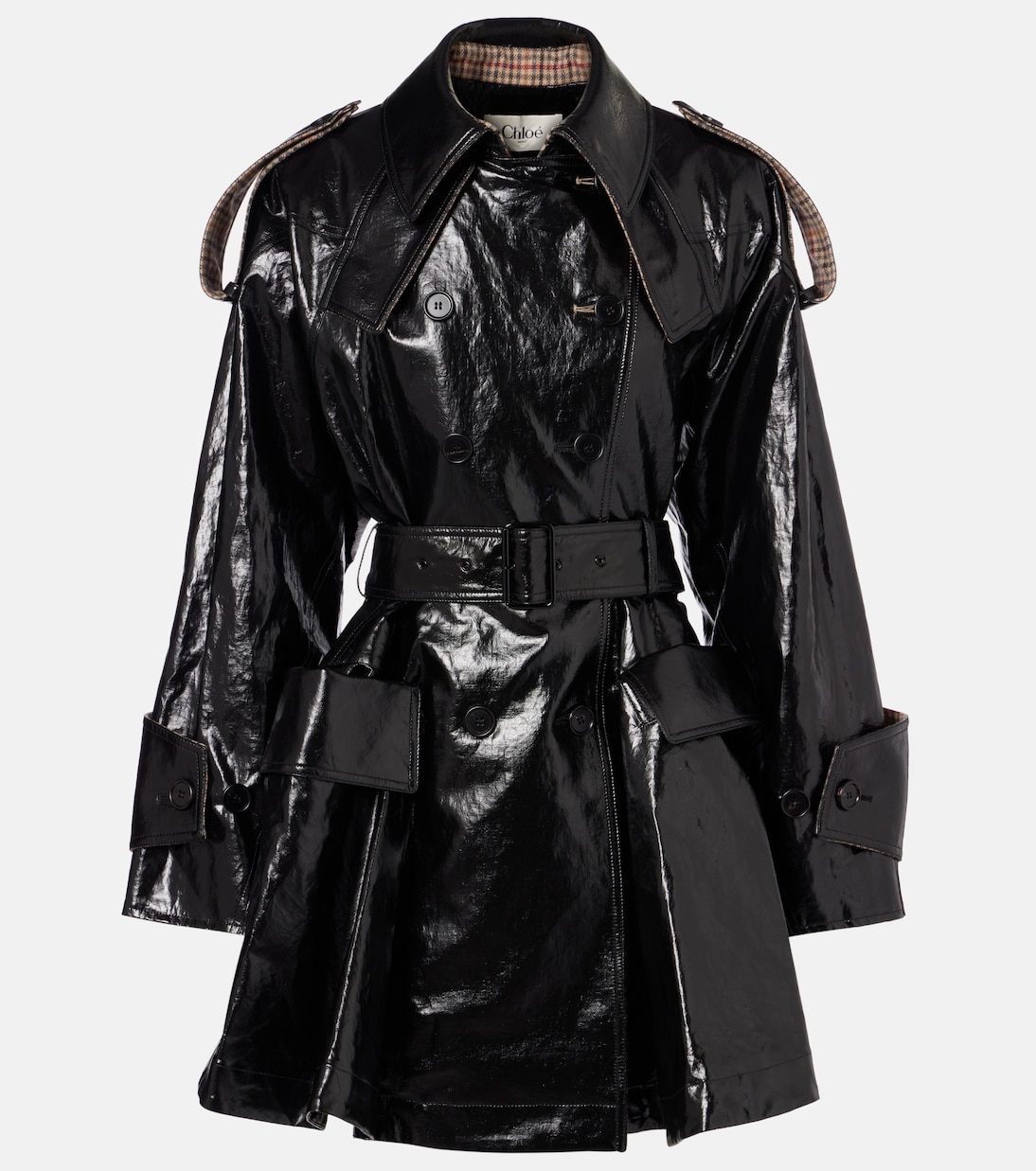 Beschichteter Mantel aus Leinen | Chloé