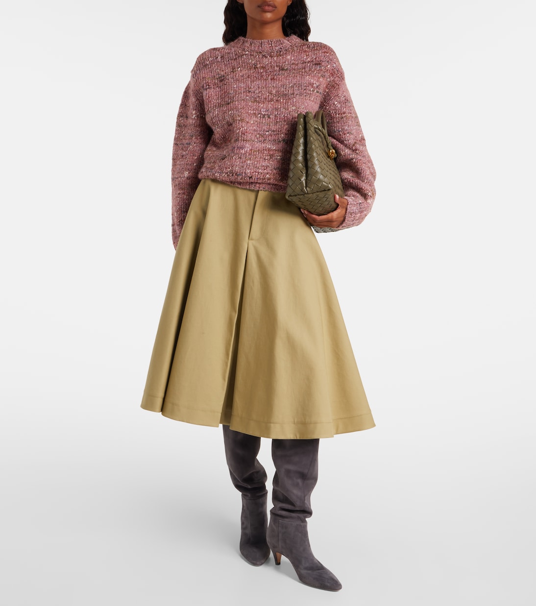 Elise 55 suede knee-high boots | Gianvito Rossi