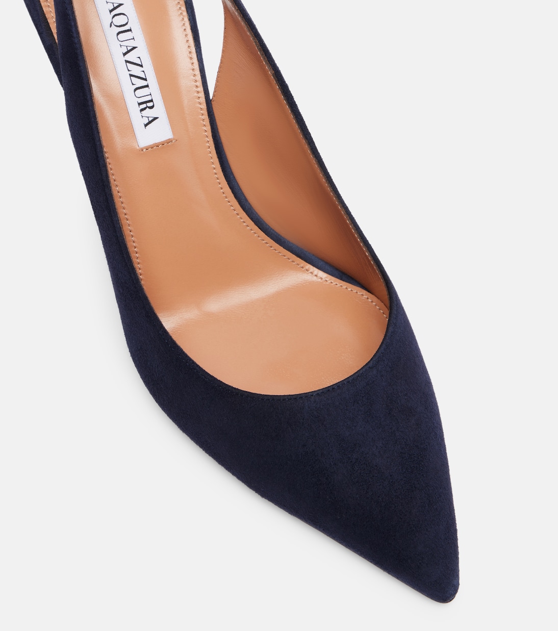 Pumps Bow Tie 85 aus Veloursleder | Aquazzura