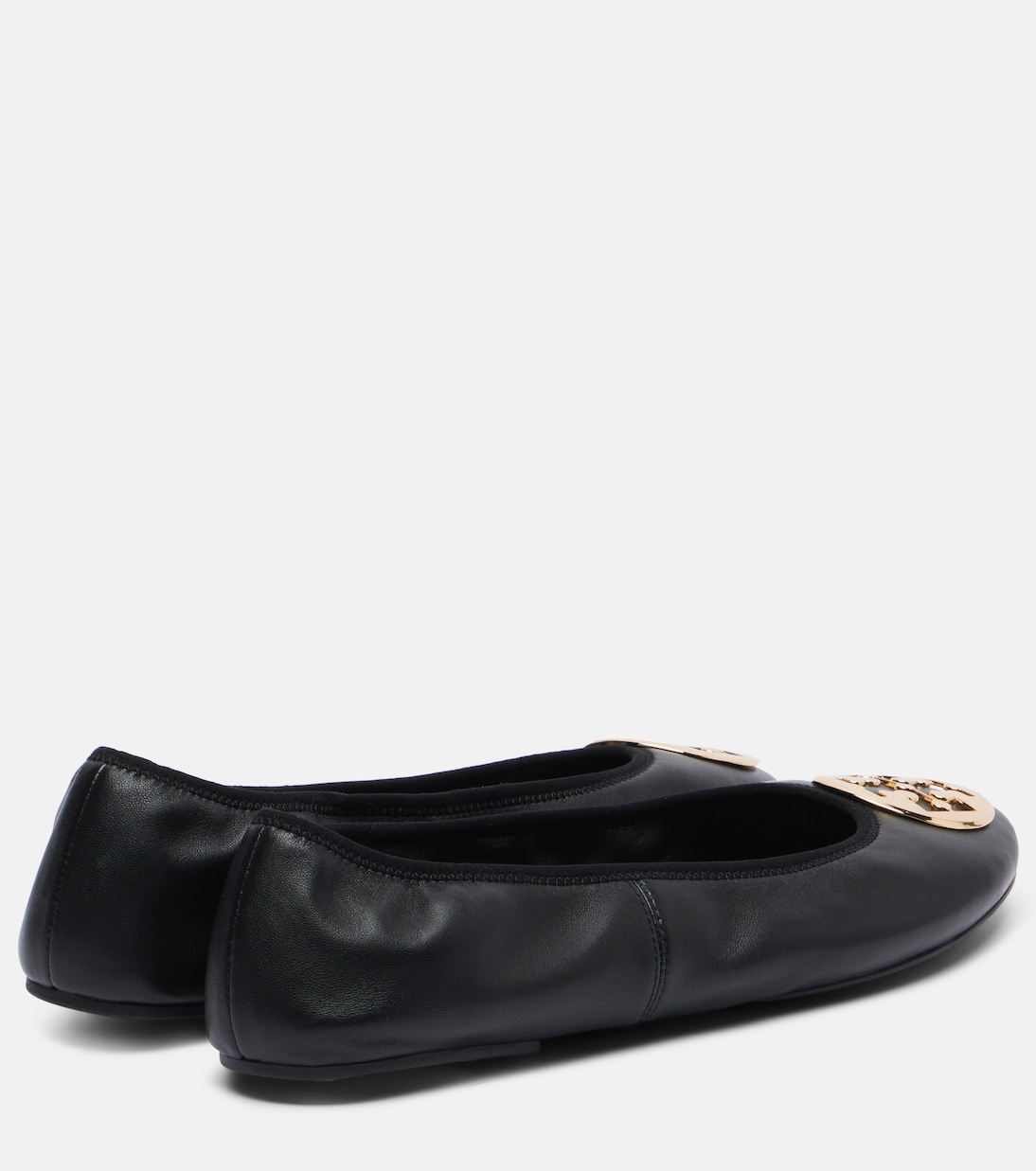 Reva Travel leather ballet flats | Tory Burch