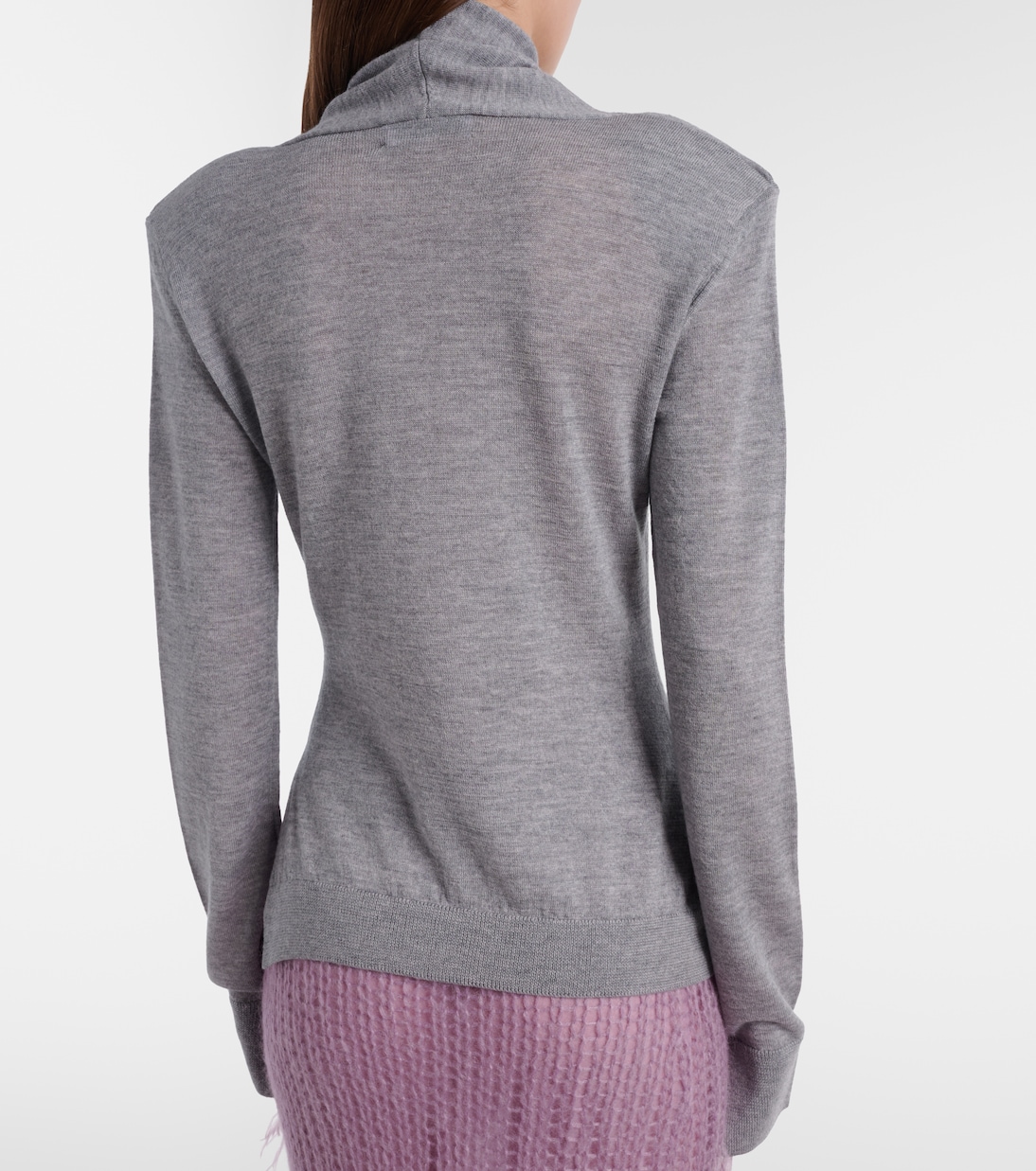 Virgin wool turtleneck sweater | The Attico