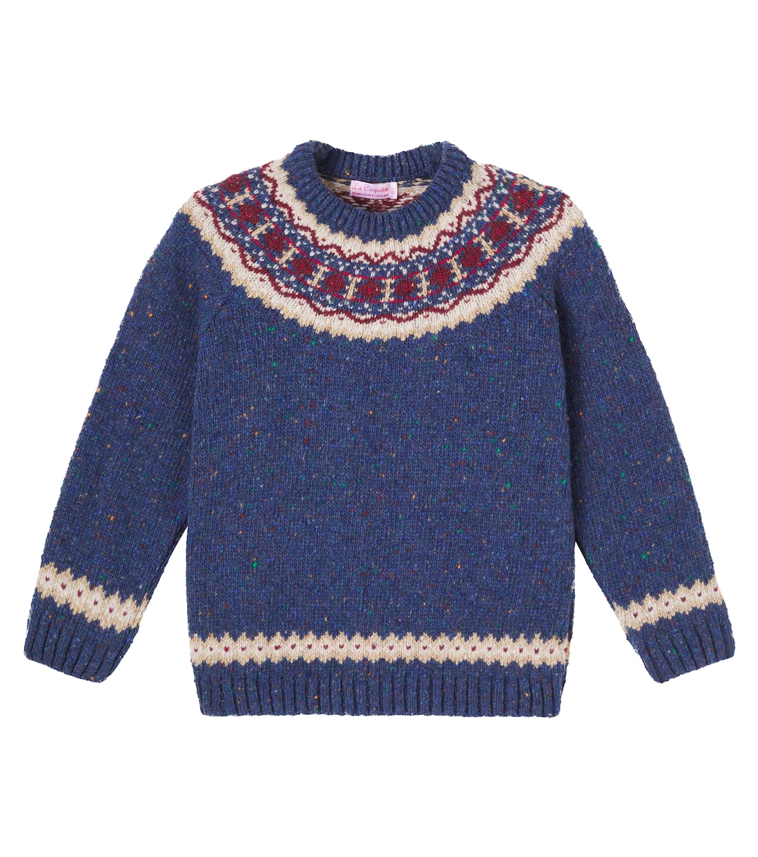 Fair Isle wool-blend sweater | La Coqueta