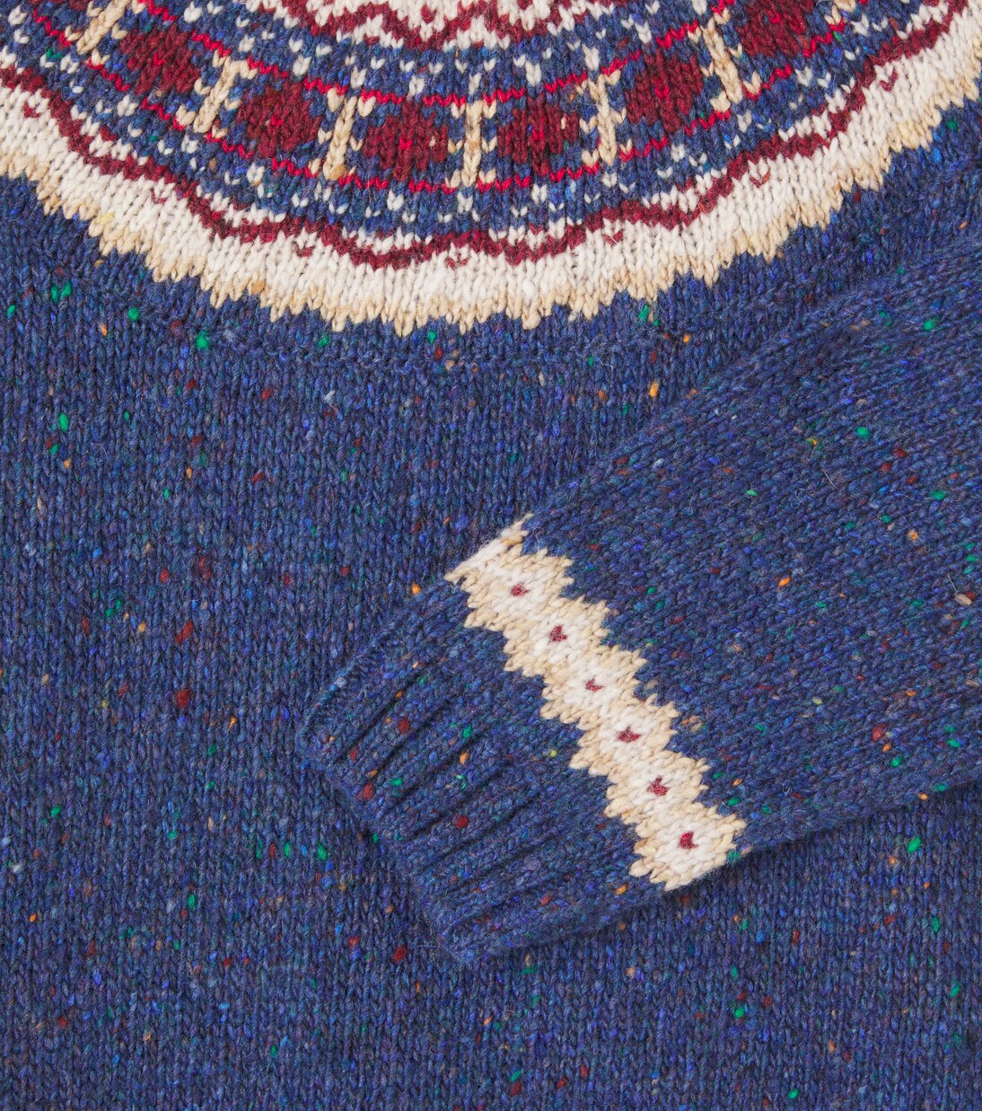 Fair Isle wool-blend sweater | La Coqueta