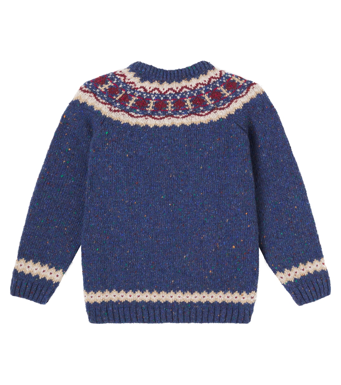 Fair Isle wool-blend sweater | La Coqueta