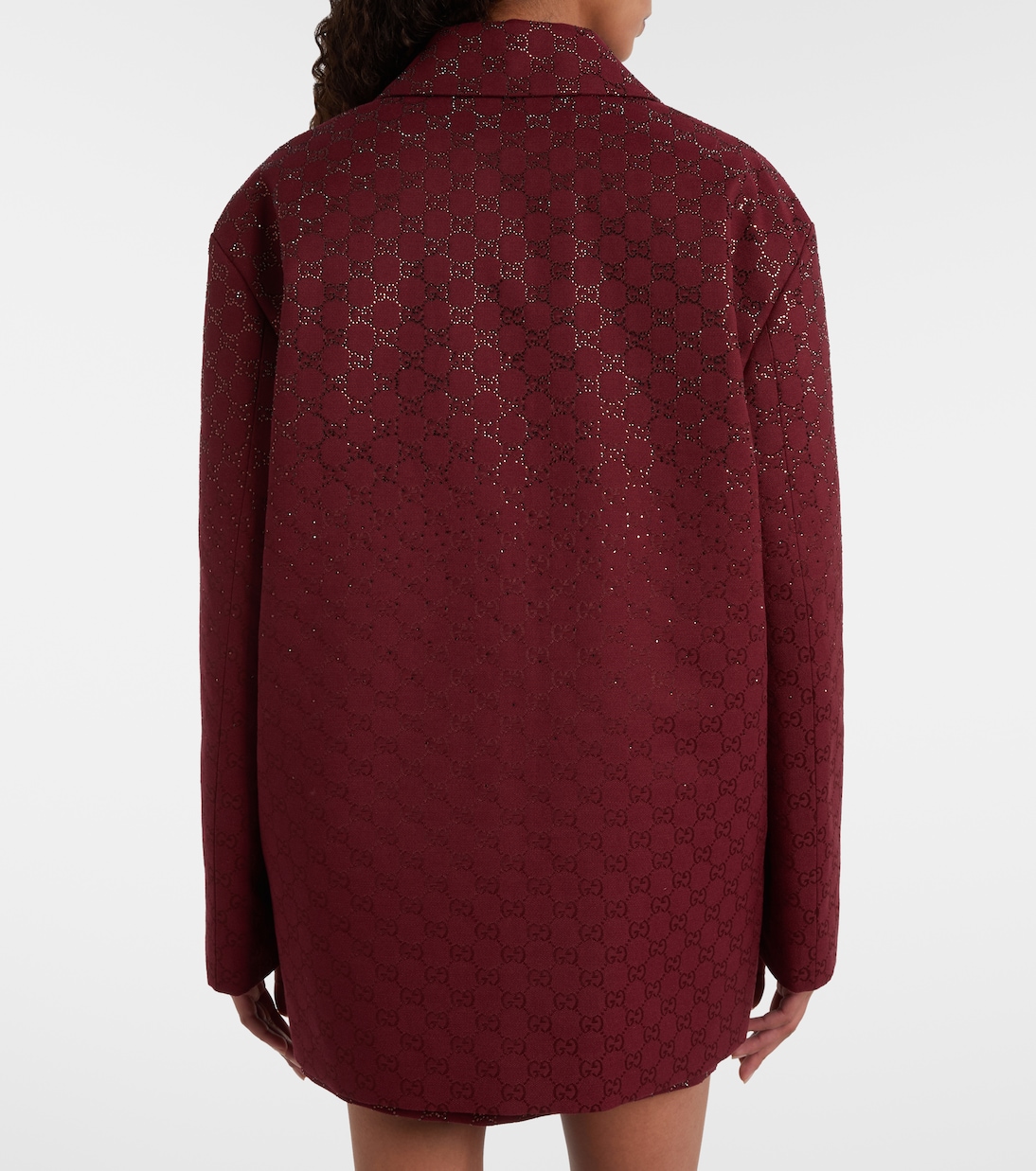 Blazer in canvas GG Crystal | Gucci