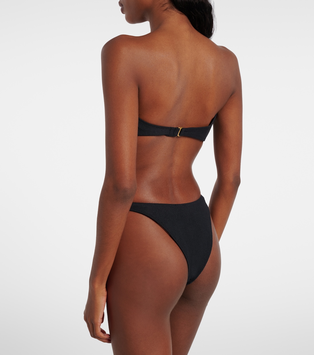 Rosette floral-appliqué bikini bottoms | Same