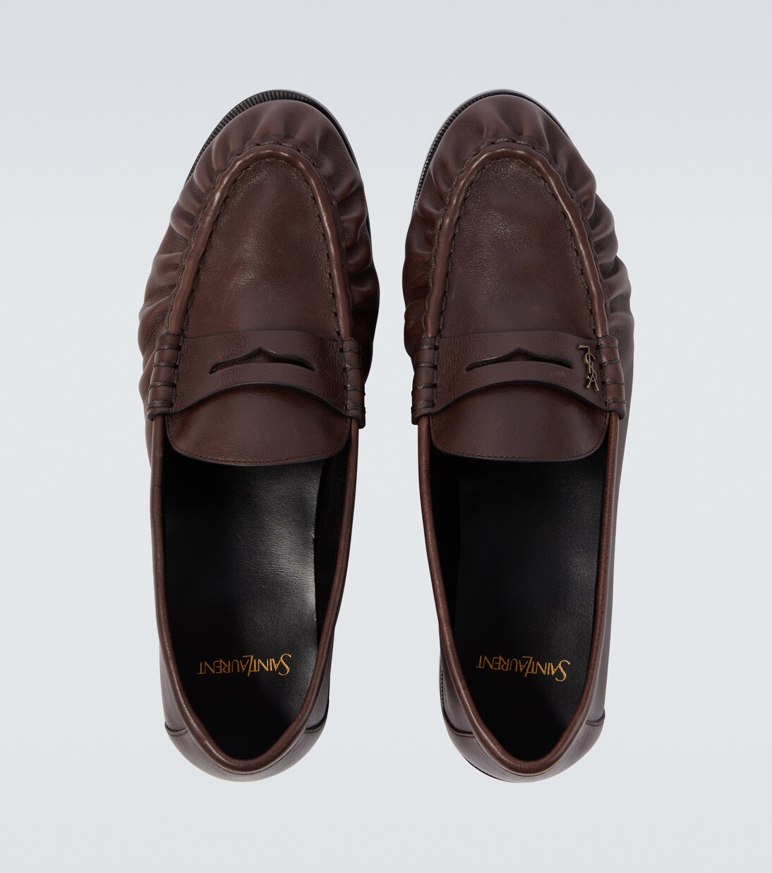 Le Loafer Supple leather penny loafers | Saint Laurent