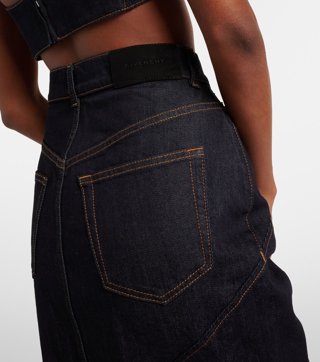 Midirock aus Denim | Givenchy