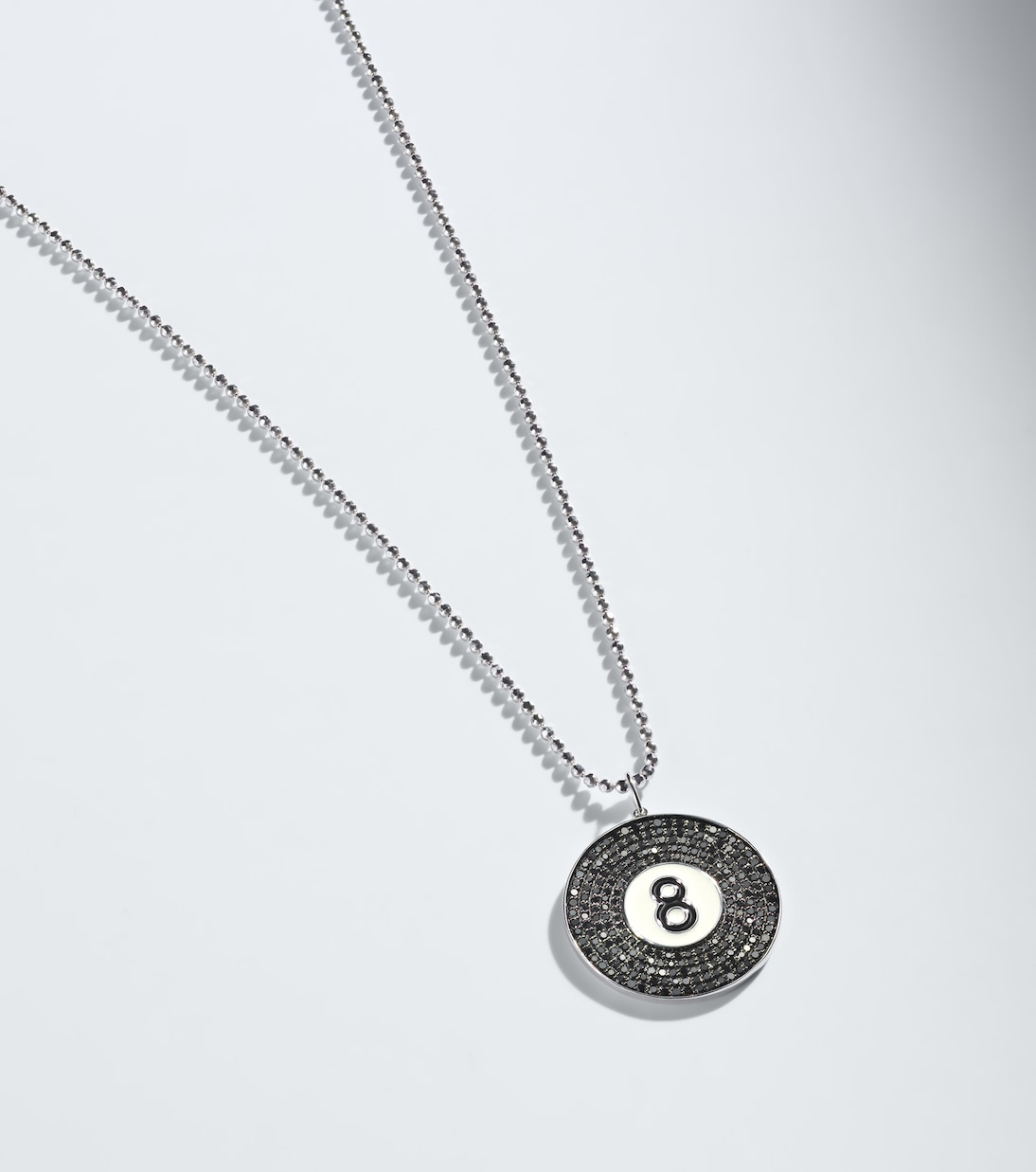 Halskette aus 14kt Weißgold (585/1000) mit Diamanten | Sydney Evan