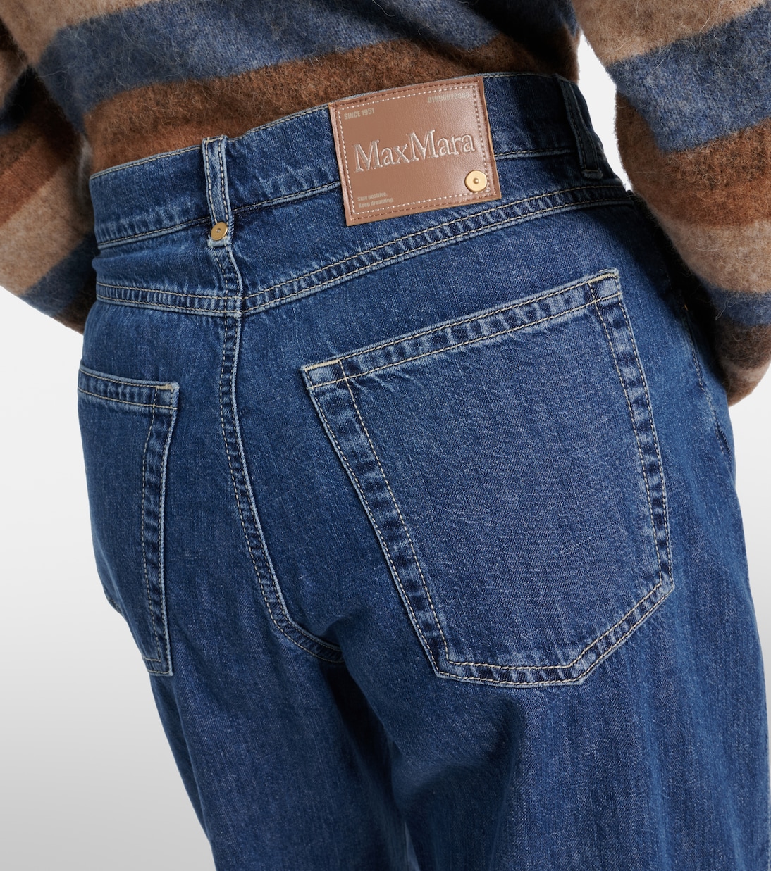 Masia high-rise barrel-leg jeans | 'S Max Mara