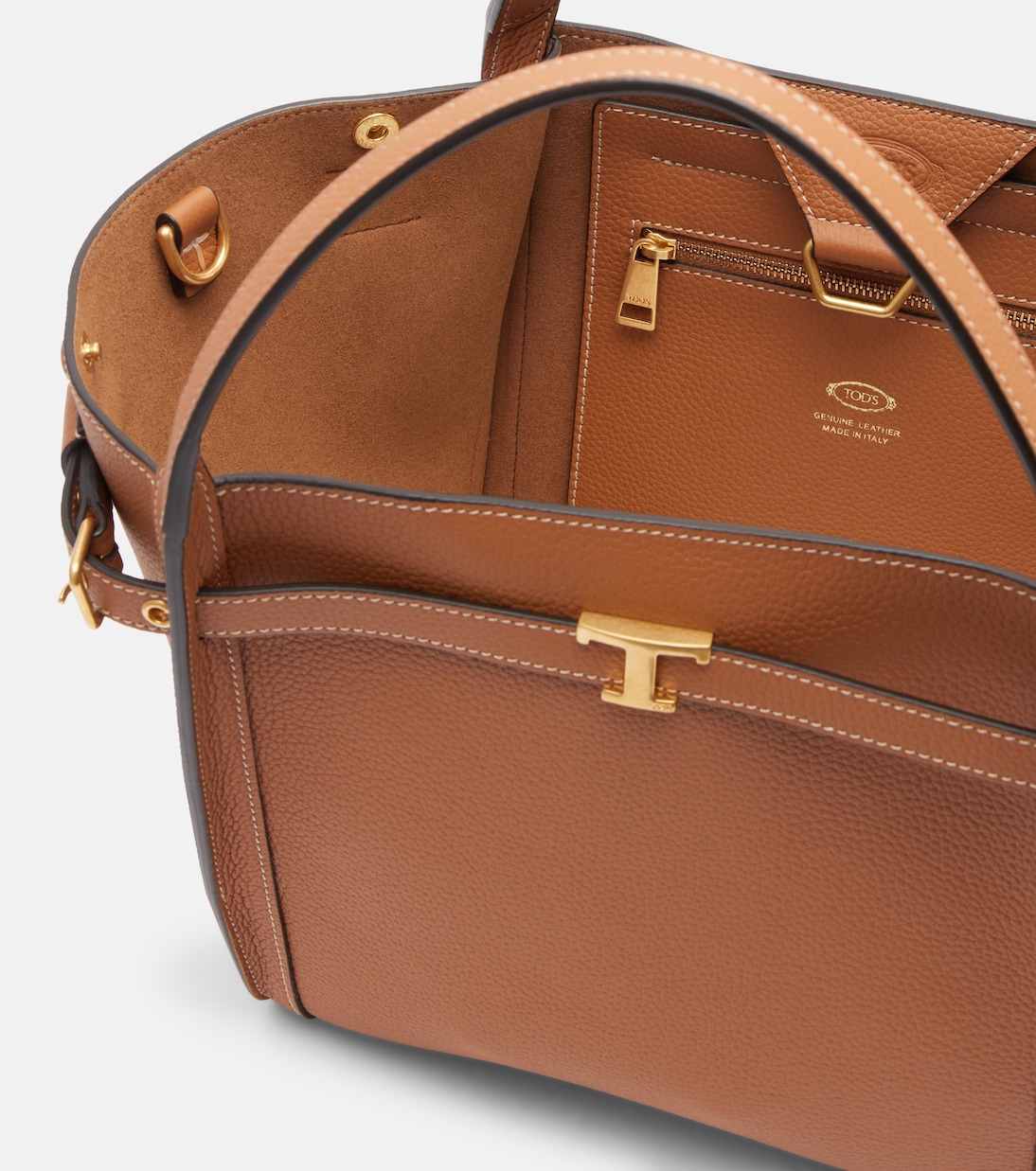 T Timeless leather shoulder bag | Tod's