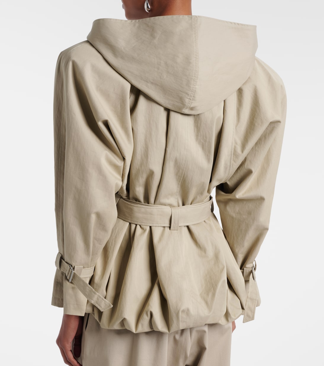 Belted cotton-blend jacket | Magda Butrym