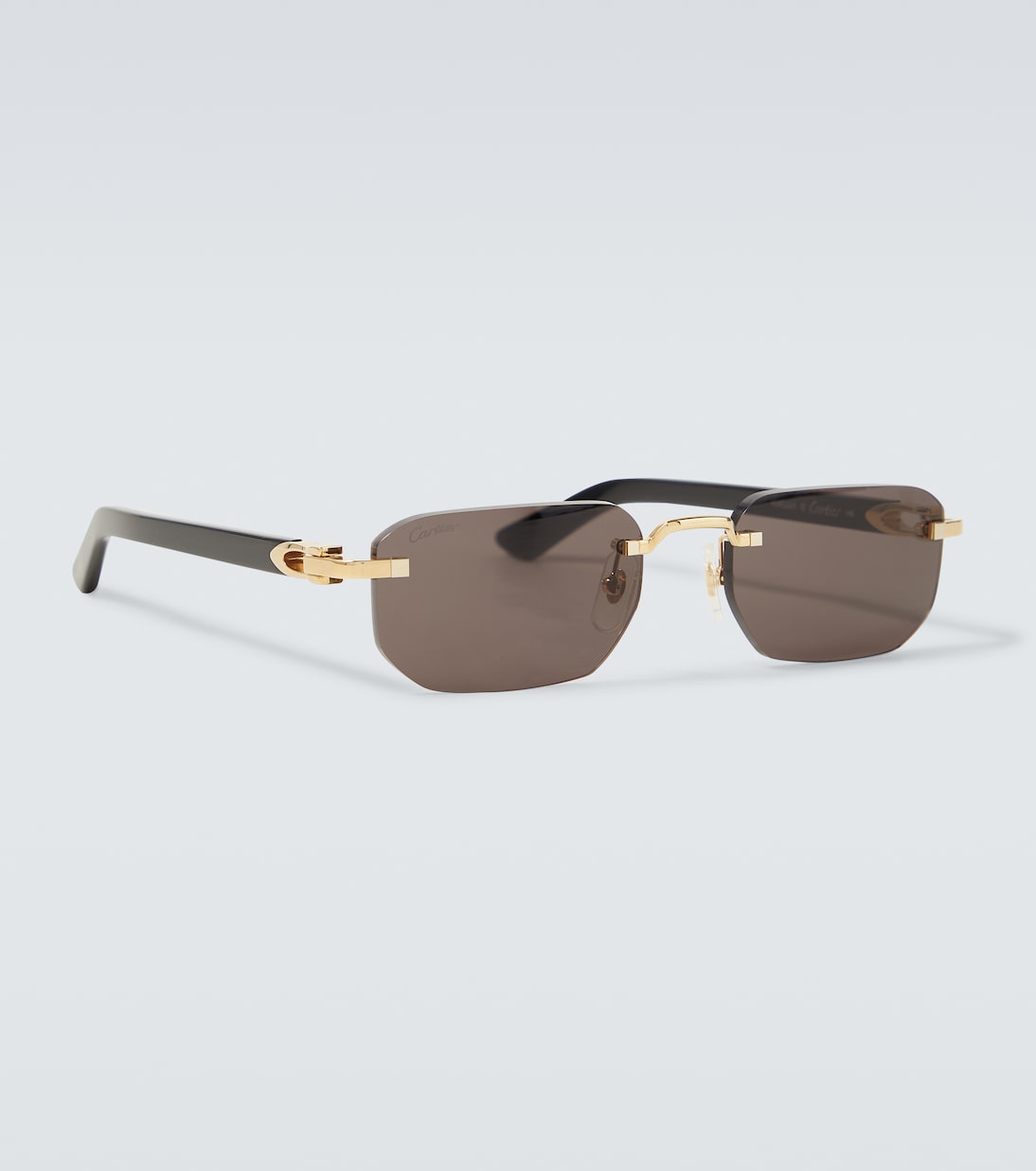 Gafas de sol rectangulares Signature C | Cartier Eyewear Collection