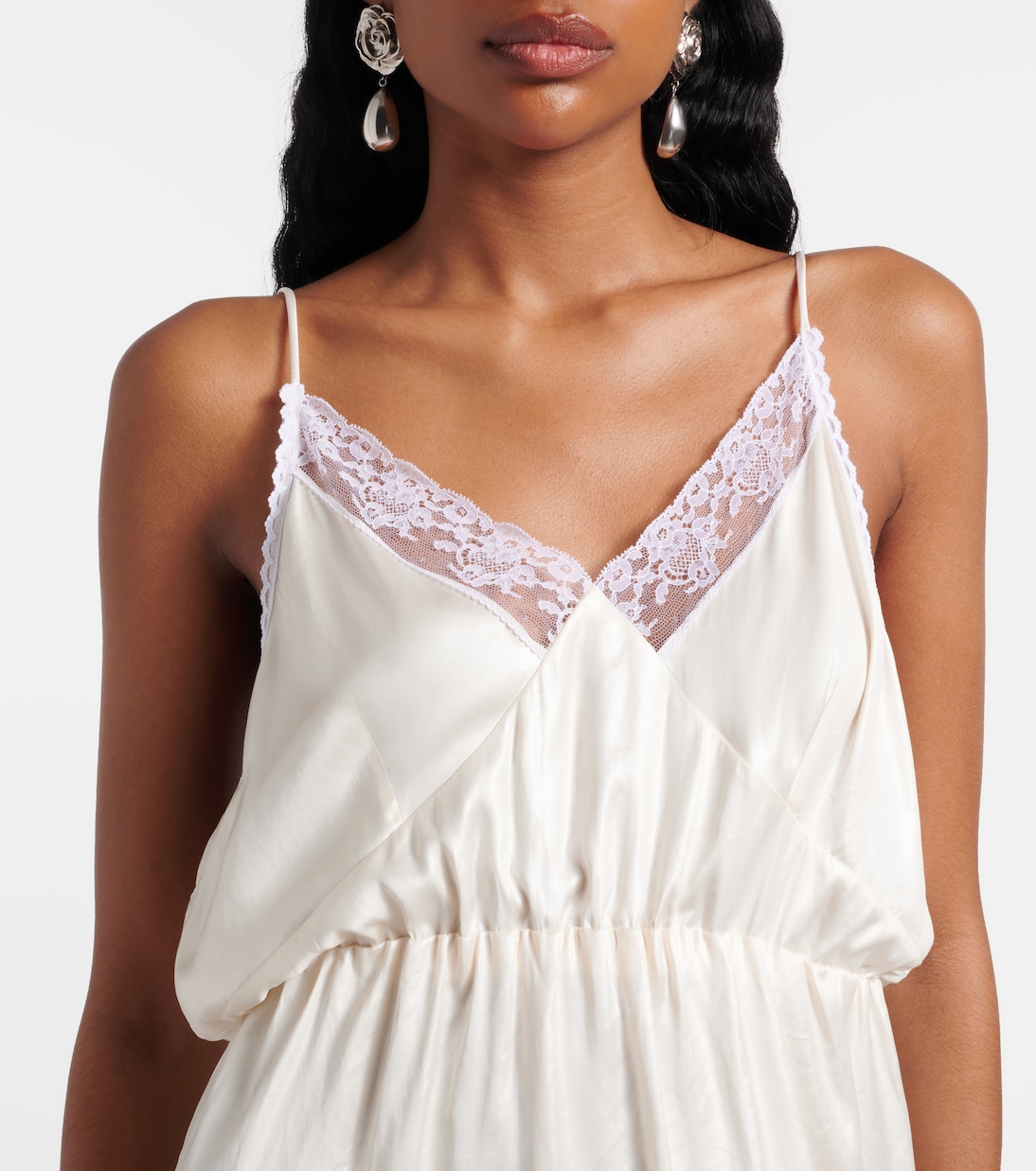 Slipdress mit Spitze | Magda Butrym