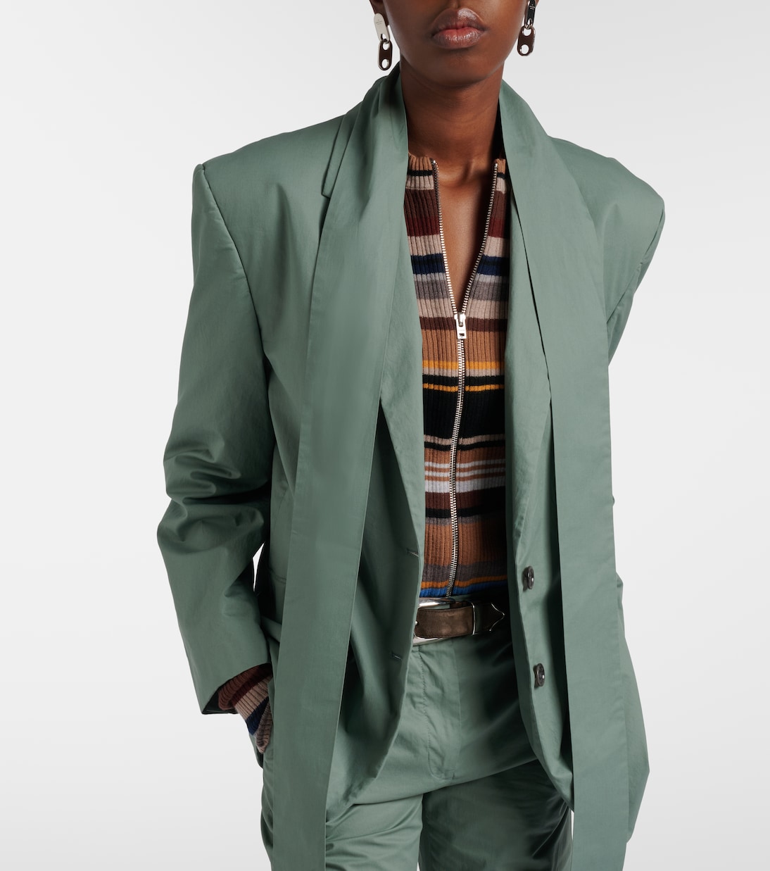 Oversize-Blazer aus Baumwoll-Twill | Acne Studios