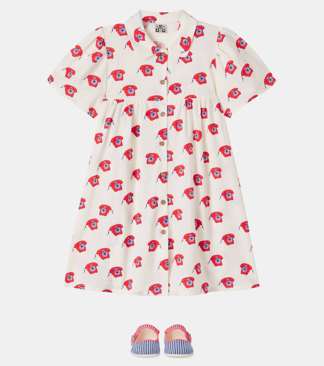 Ballerines rayées | Bonton