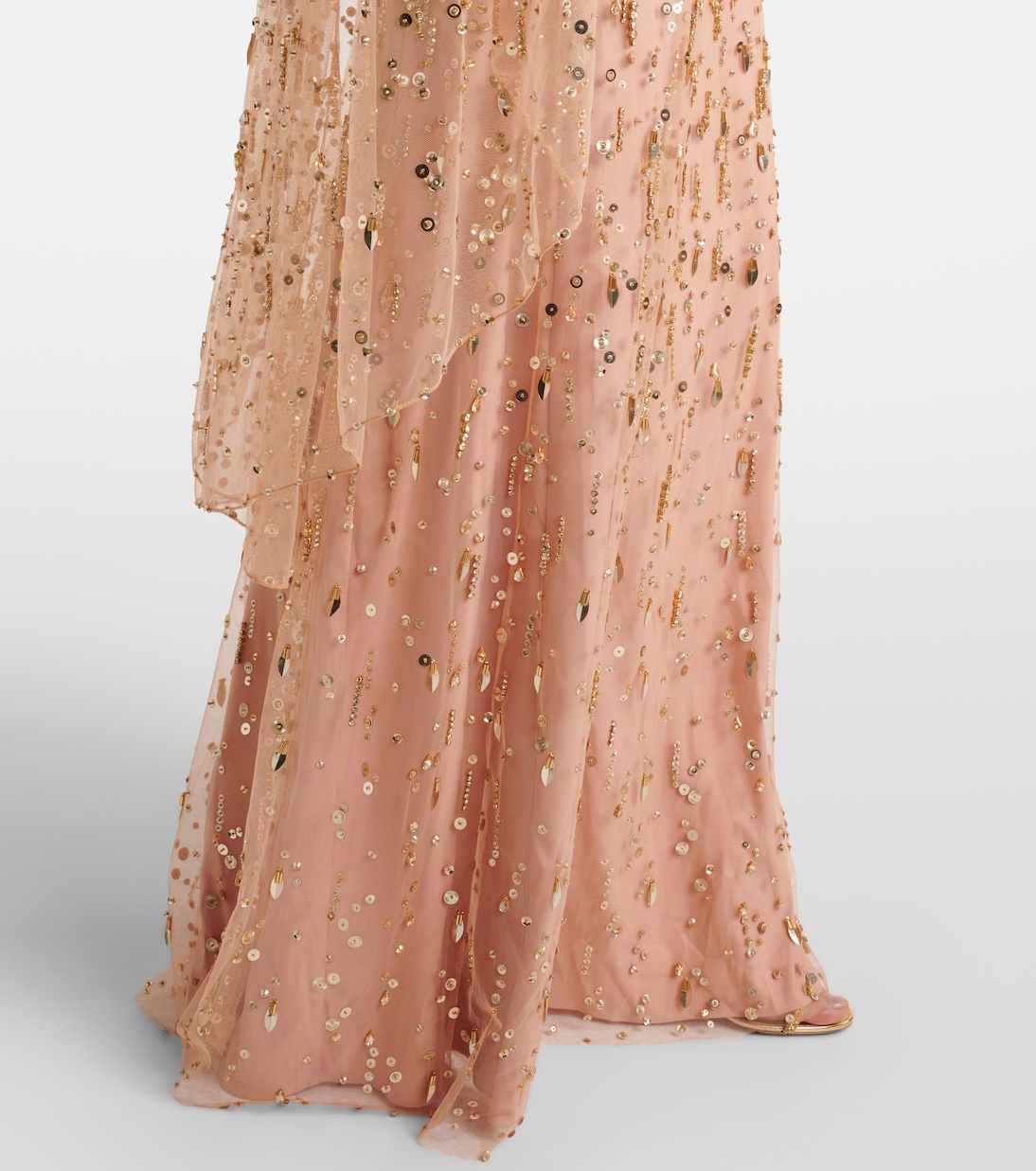Hestia embellished caped gown | Jenny Packham