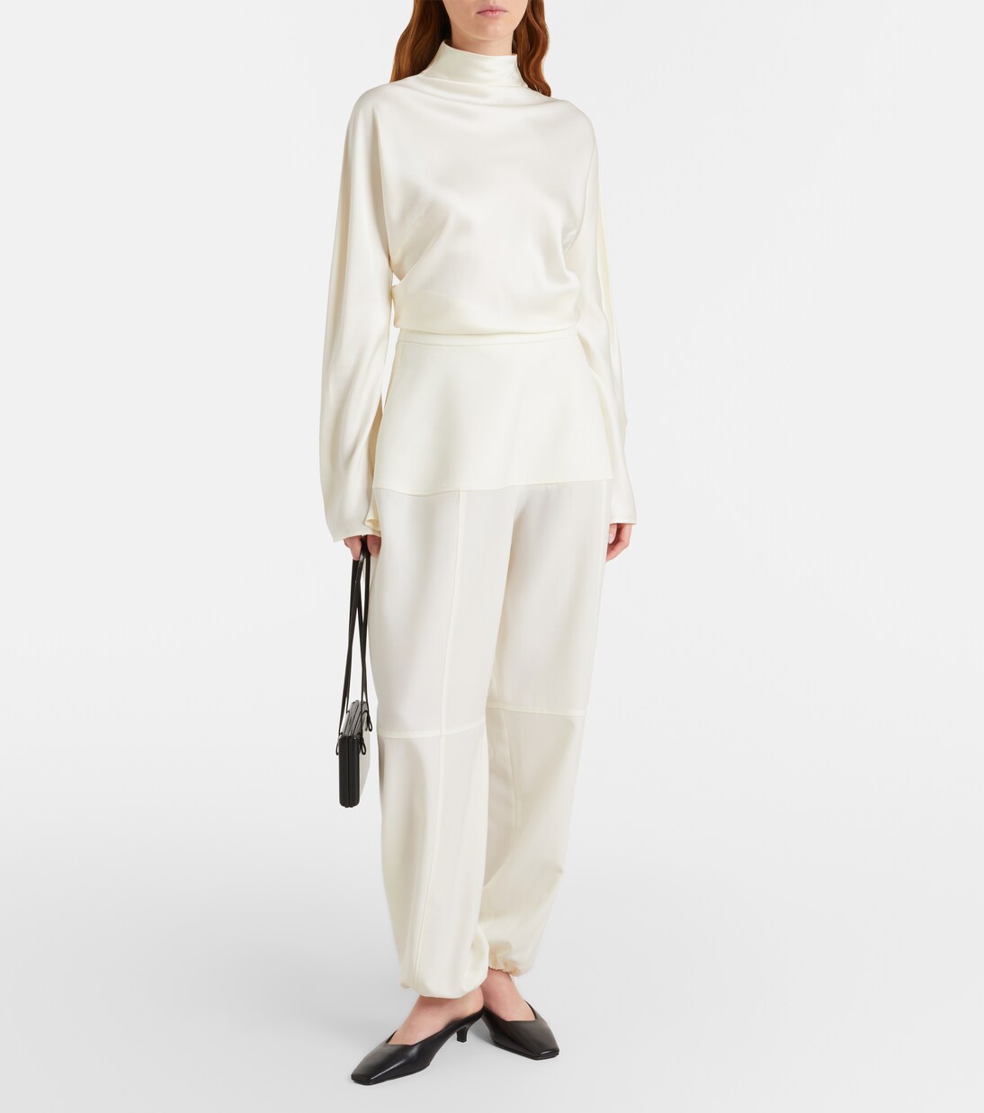 Virgin wool balloon pants | Róhe