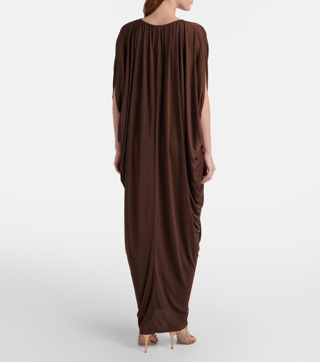 Draped maxi dress | Adriana Degreas