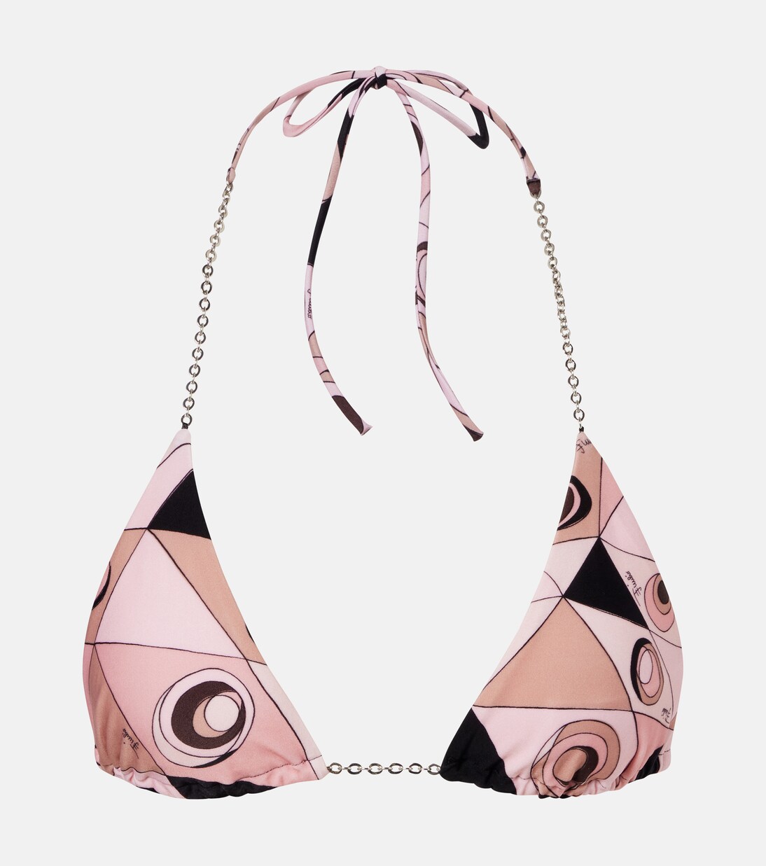 Occhi chain-detail bikini top | Pucci