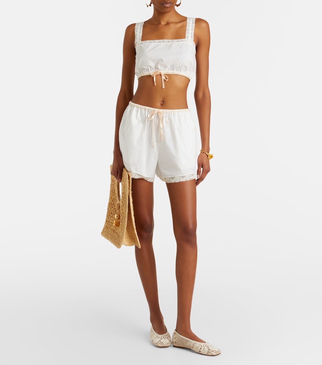 Alma cotton shorts | Posse