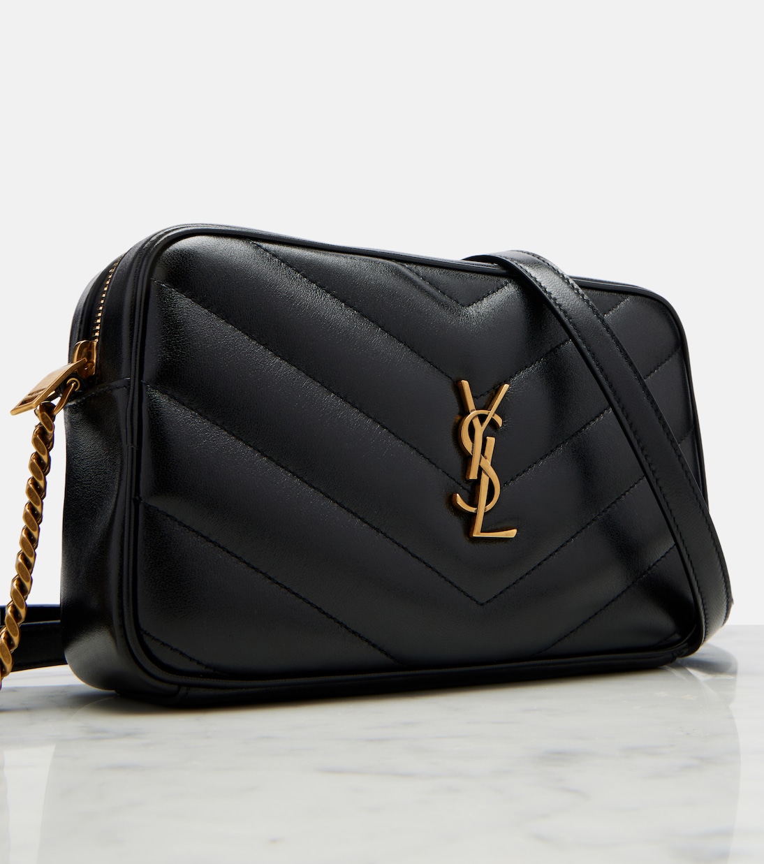 Schultertasche Loulou aus Leder | Saint Laurent