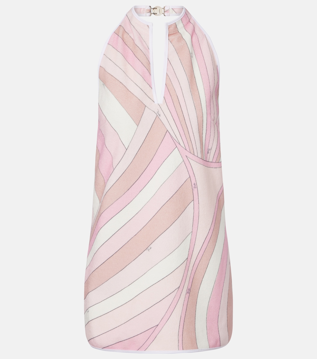 Minikleid Occhi aus einem Baumwollgemisch | Pucci