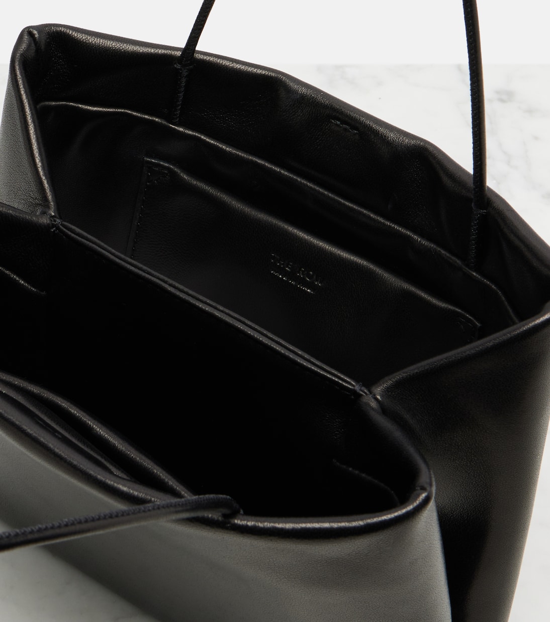 Cecily leather tote bag | The Row