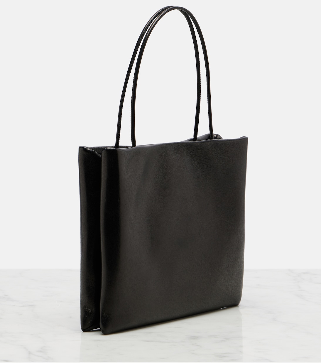 Cecily leather tote bag | The Row