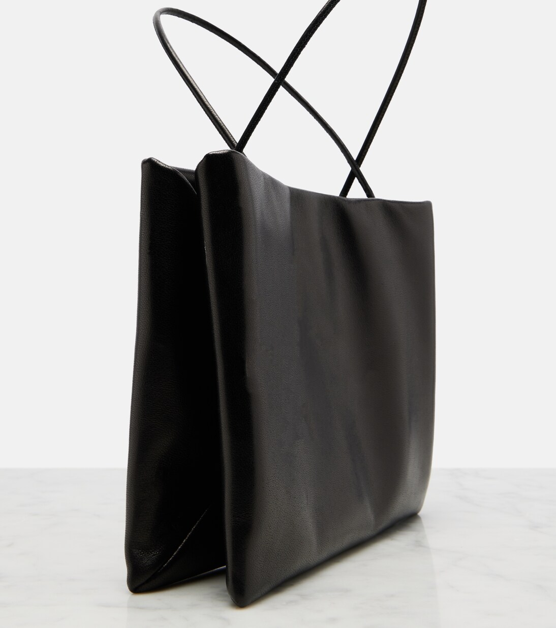 Cecily leather tote bag | The Row