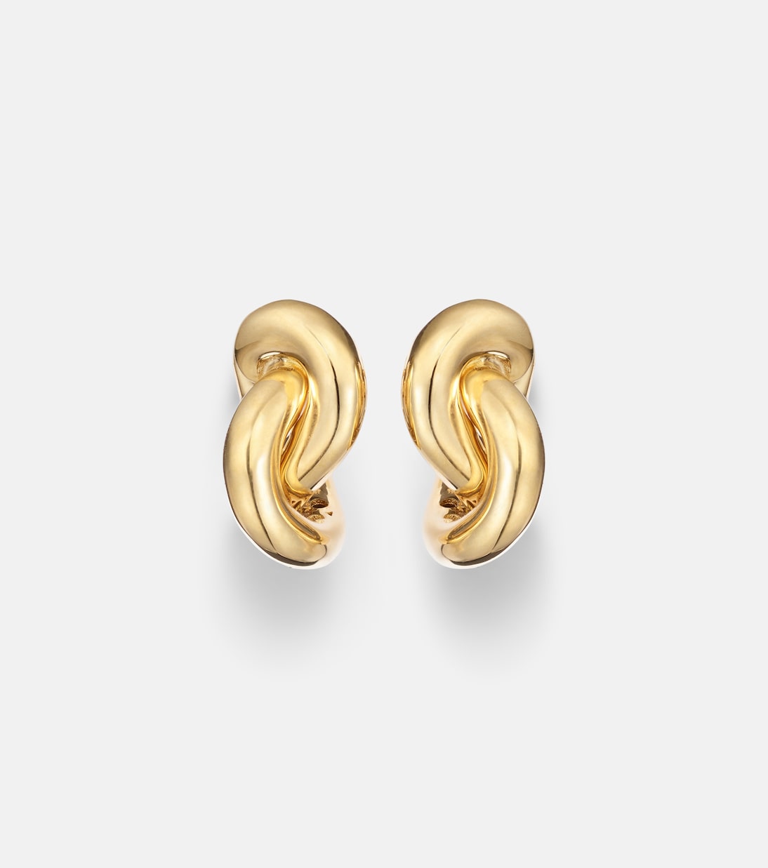 Legacy Knot Small 18kt gold earrings | Engelbert