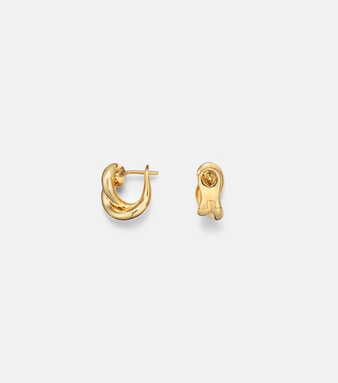 Legacy Knot Small 18kt gold earrings | Engelbert