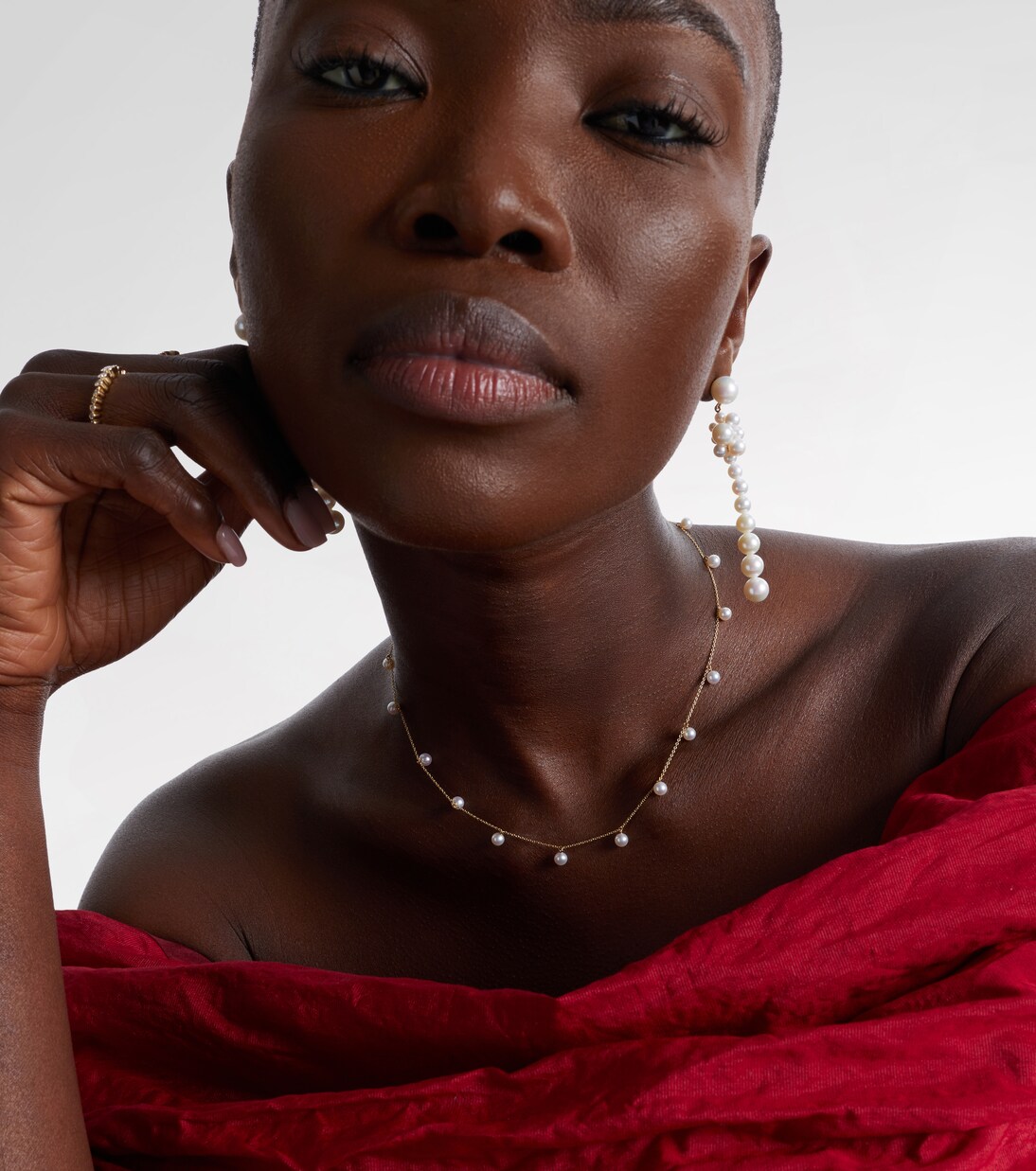 Lou Lou 14kt gold necklace with freshwater pearls | Sophie Bille Brahe