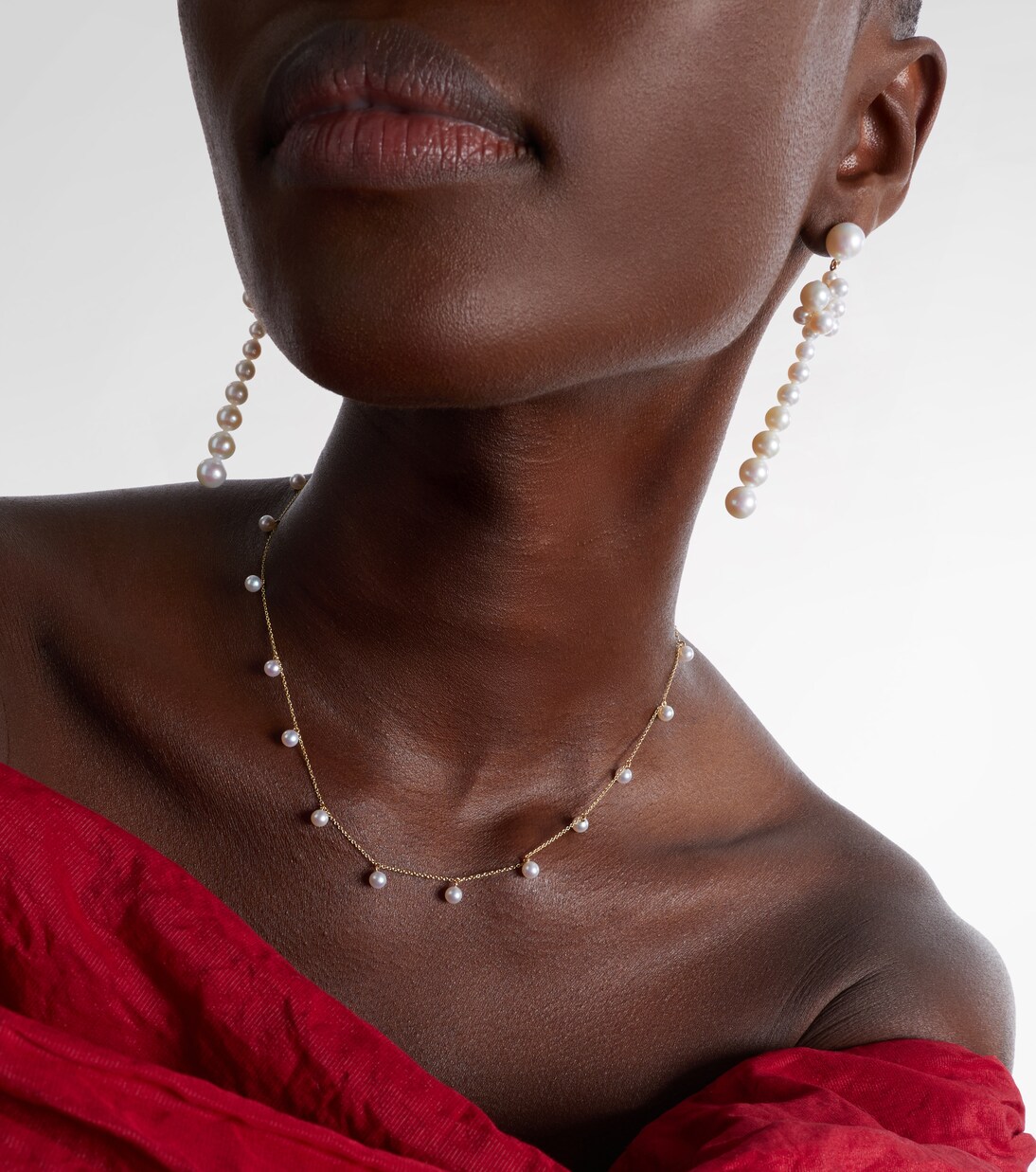 Lou Lou 14kt gold necklace with freshwater pearls | Sophie Bille Brahe