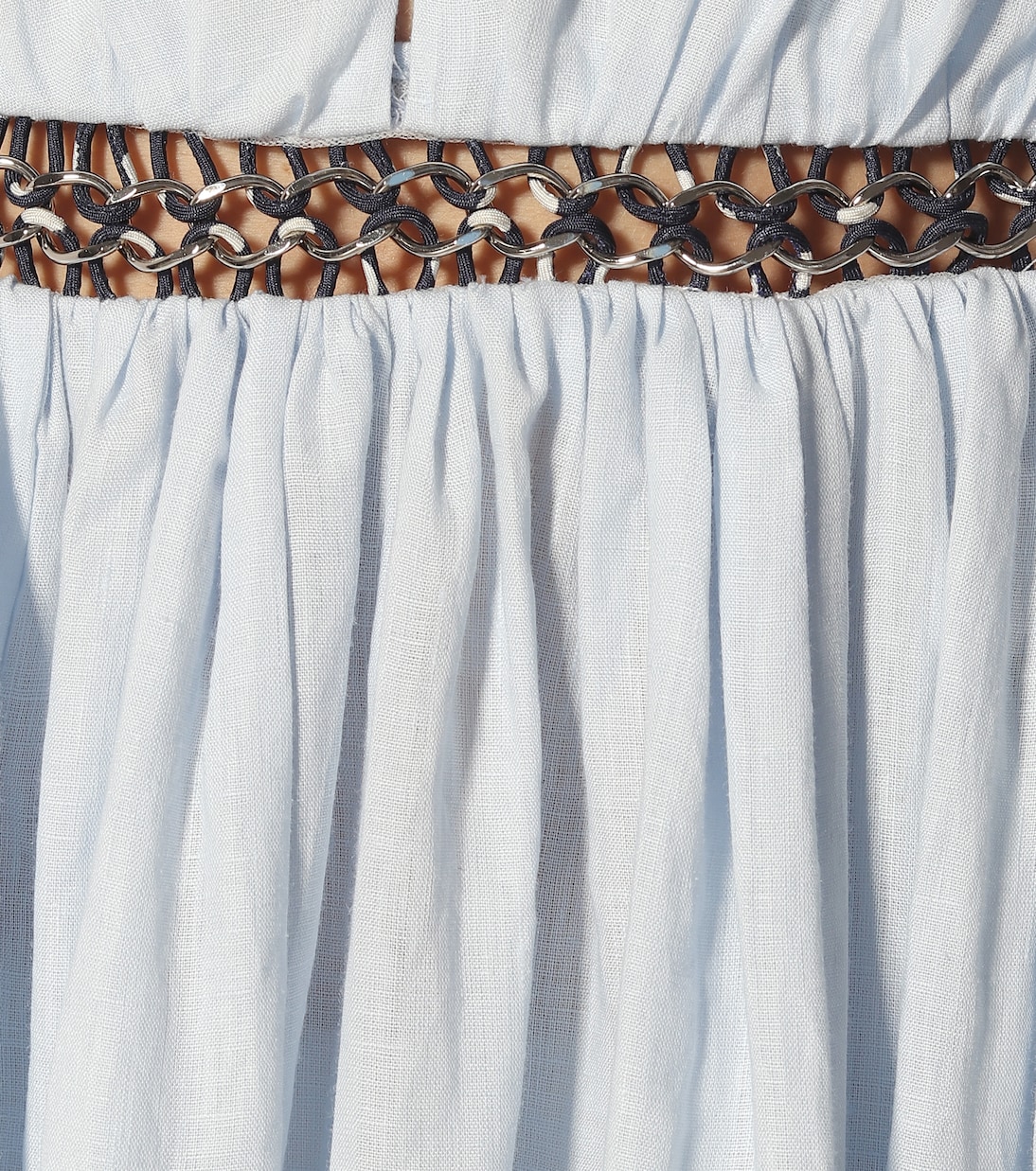 Robe midi Cristina en lin | Gabriela Hearst