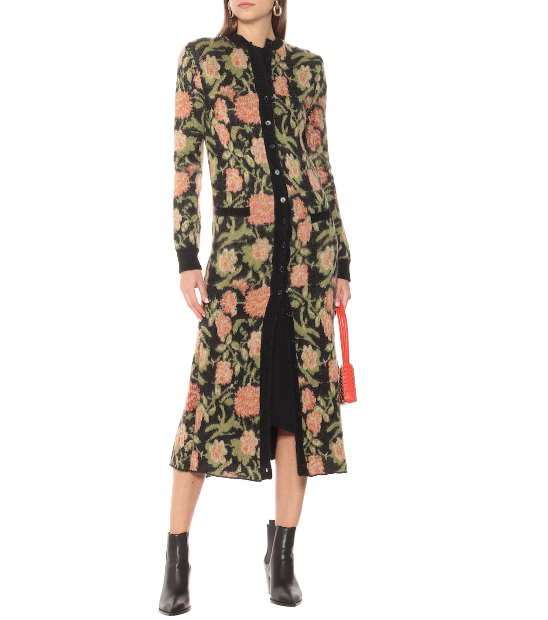 Cardigan aus einem Mohairgemisch | Rabanne