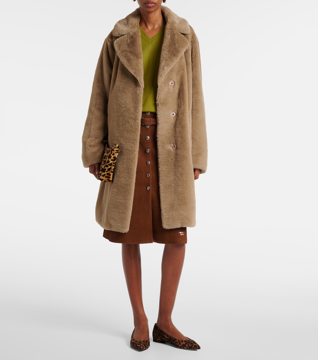 Gianvito leopard-print ballet flats | Gianvito Rossi