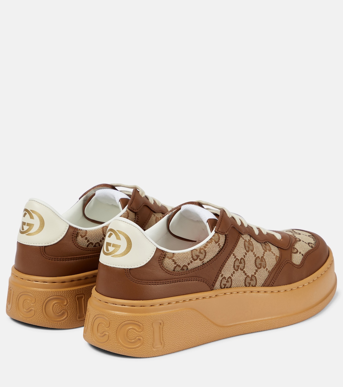 Baskets en toile Original GG et cuir | Gucci