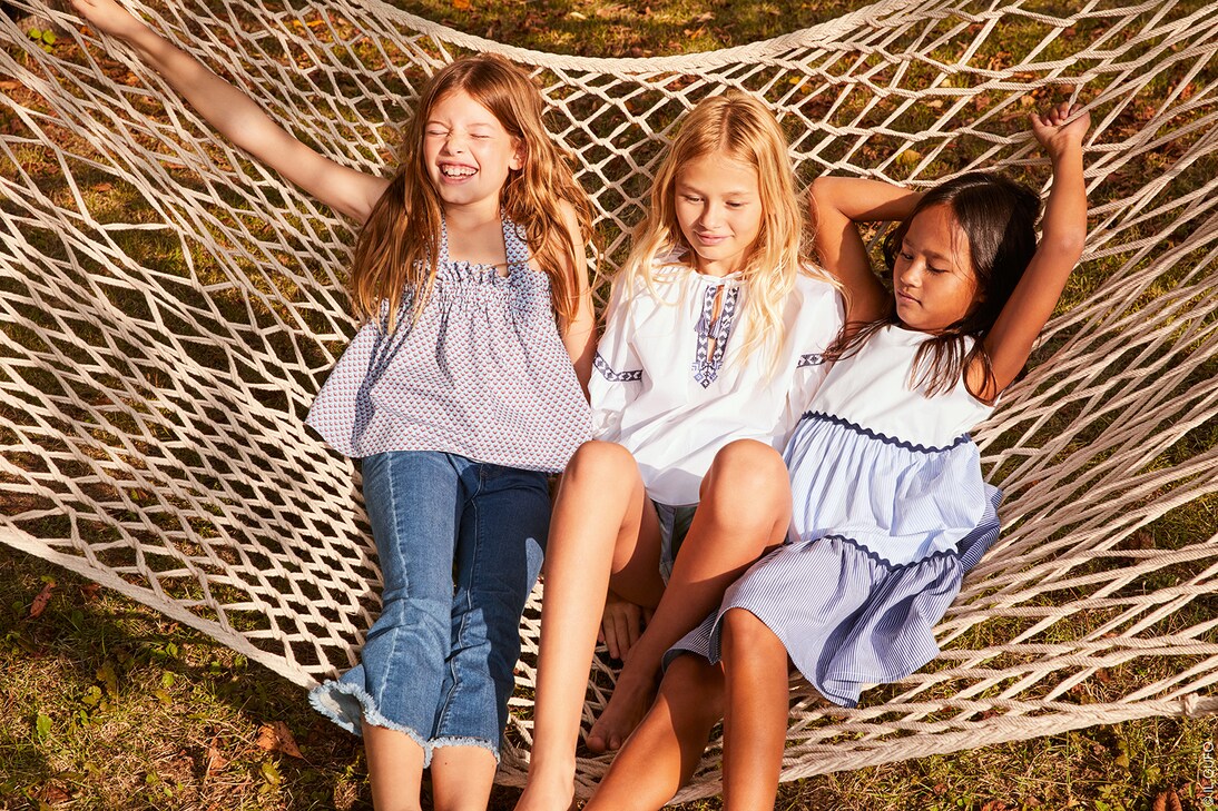 Embroidered cotton blouse | Il Gufo