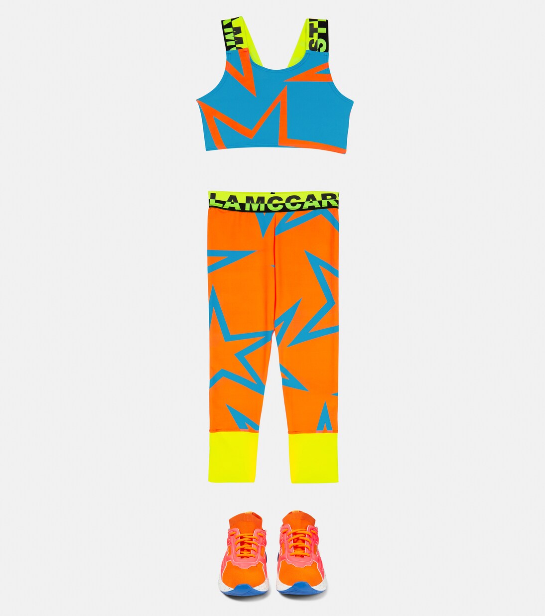 Printed sports bra | Stella McCartney Kids