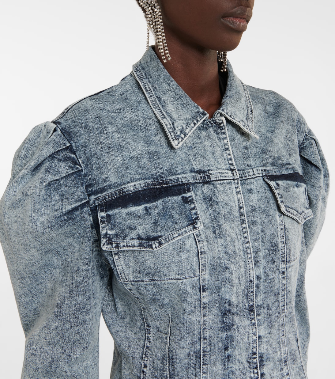 Denim jacket | Norma Kamali