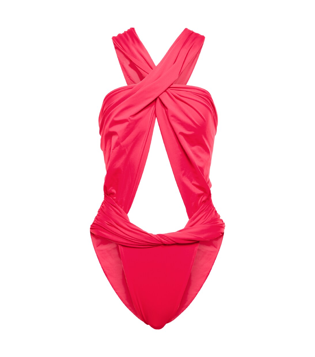 Cutout halterneck swimsuit | Magda Butrym