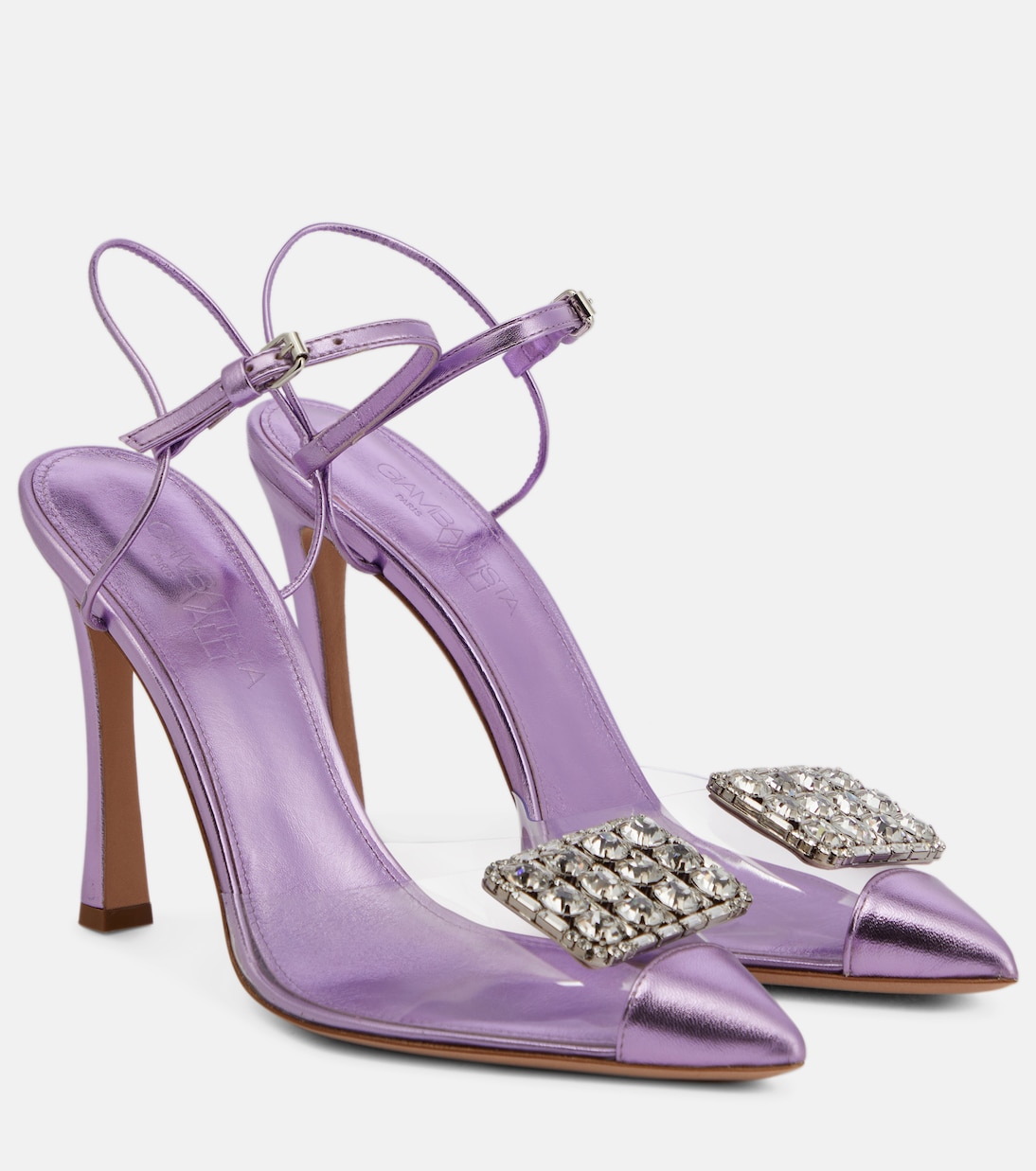 Pumps mit Metallic-Leder | Giambattista Valli