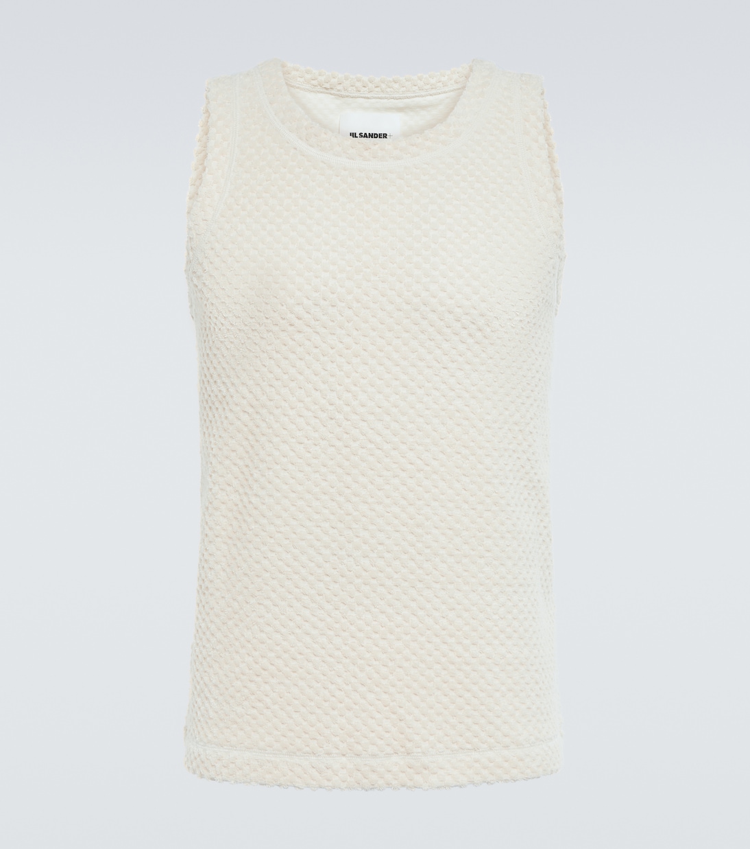 Tank top in misto cotone | Jil Sander
