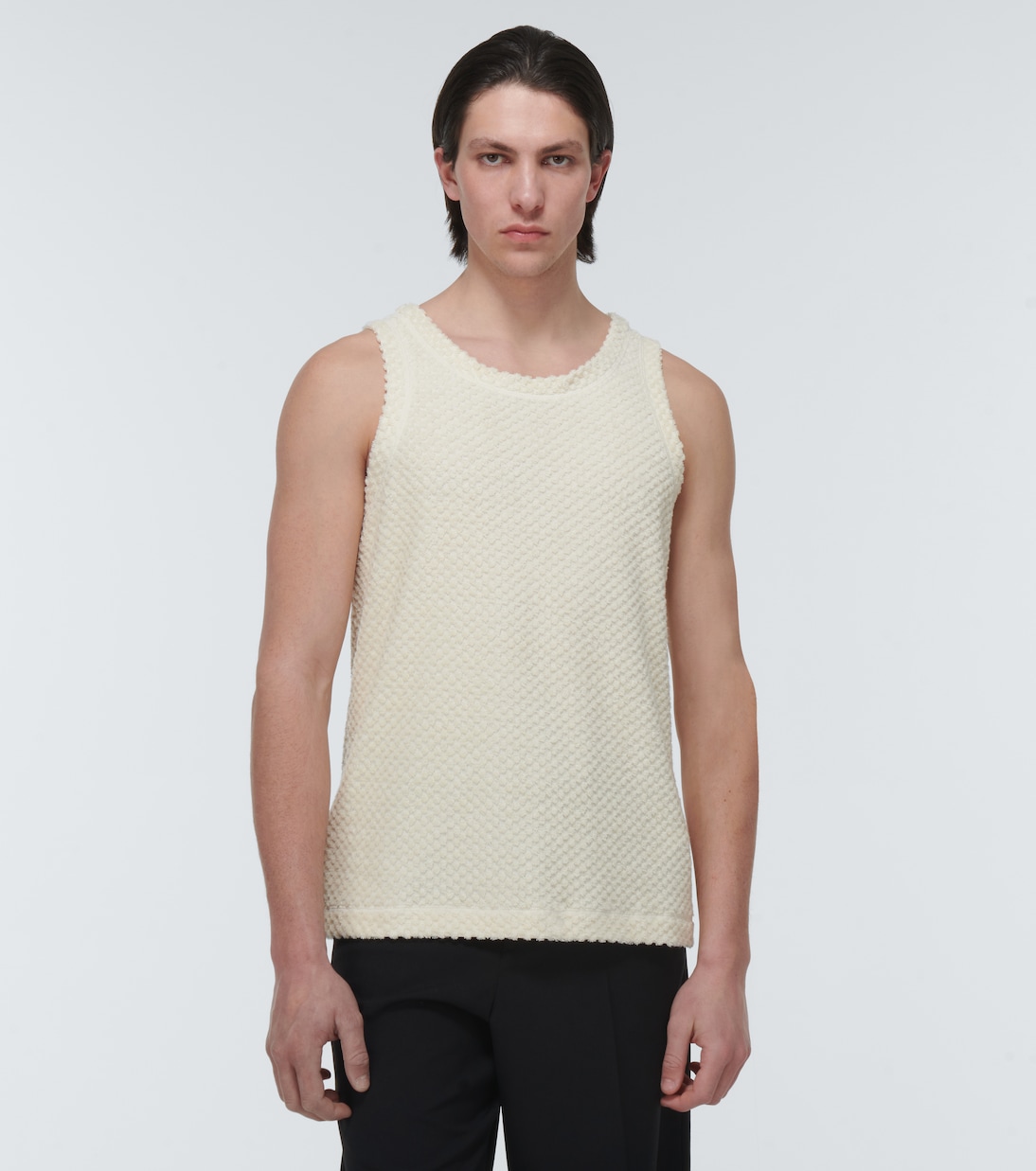 Tank top in misto cotone | Jil Sander